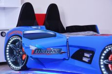 Дитяче ліжко машина MUSVENUS AUDI blue 190х90 см